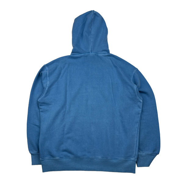Carhartt Vista Blue Thick Cotton Patch Hoodie - Medium