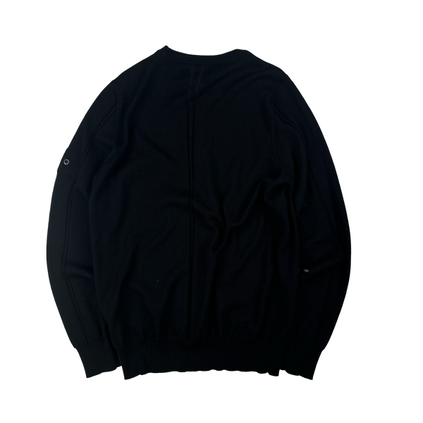 Stone Island 2015 Black Knitted Shadow Project Jumper - Large