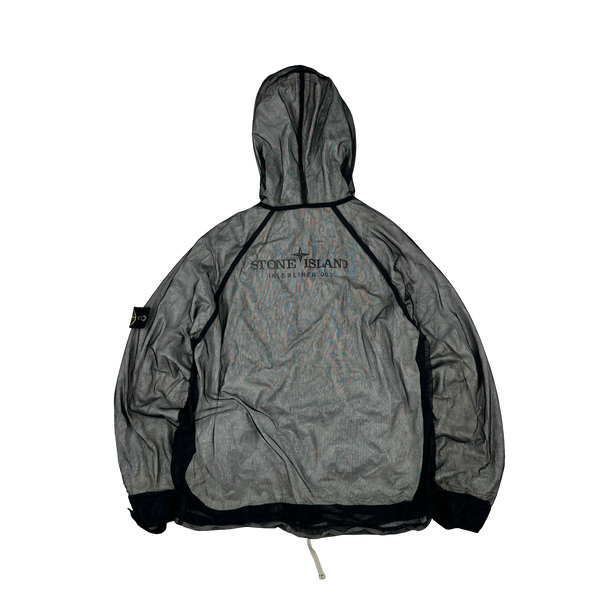 Stone Island 2003 Interliner Mesh Hooded Jacket - Medium