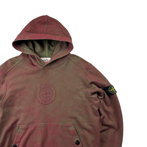 Stone Island x Supreme 2019 Dust Treatment Hoodie - Small