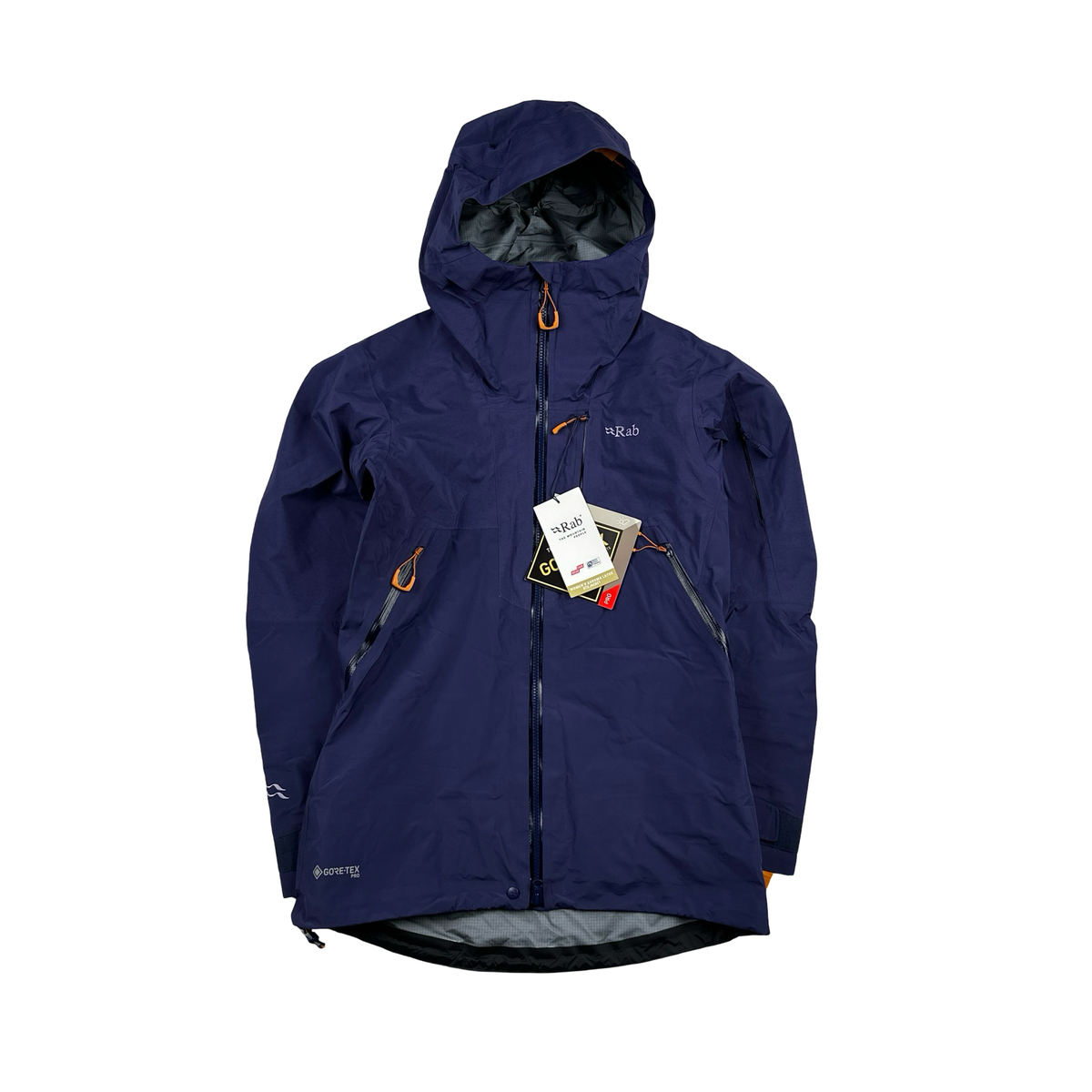 RAB Womens Purple Gore-Tex Khroma Latok GTX Waterproof Rain Jacket - U ...