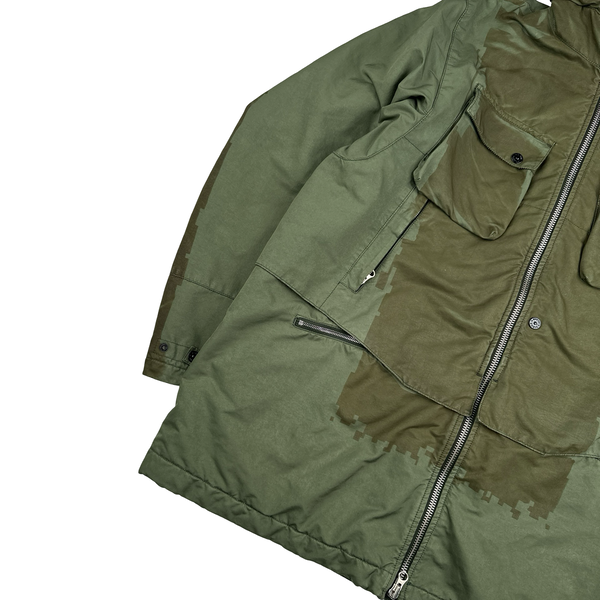 Stone Island 2017 David TC Shadow Project Green Print Jacket - XL