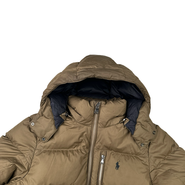 Ralph Lauren Brown Down Filled Jacket - Medium