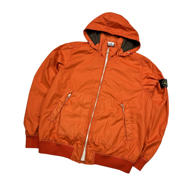 Stone Island 2015 Orange Membrana 3L TC Jacket - XL