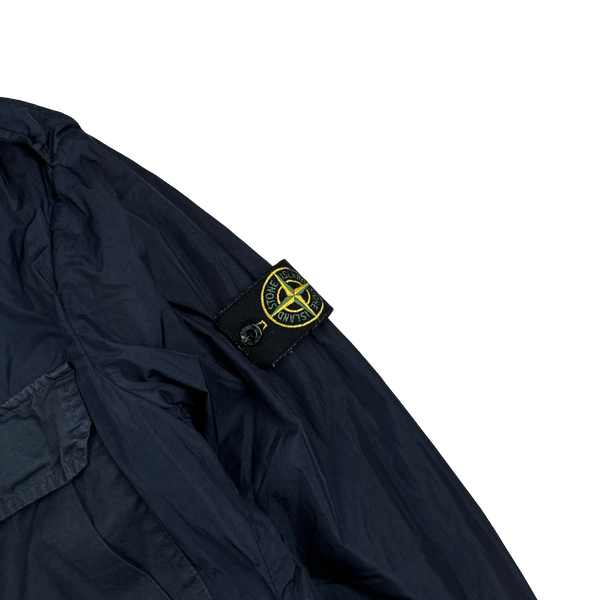 Stone Island 2016 Blue Garment Dyed Crinkle NY Jacket - XL