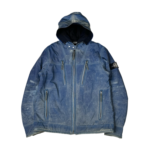 Stone Island 2010 Blue Liquid Reflective Jacket - Large – Mat's Island