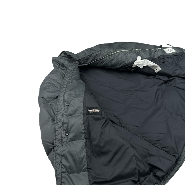 CP Company Early 2000's Grey Nylon Down Jacket - XXL