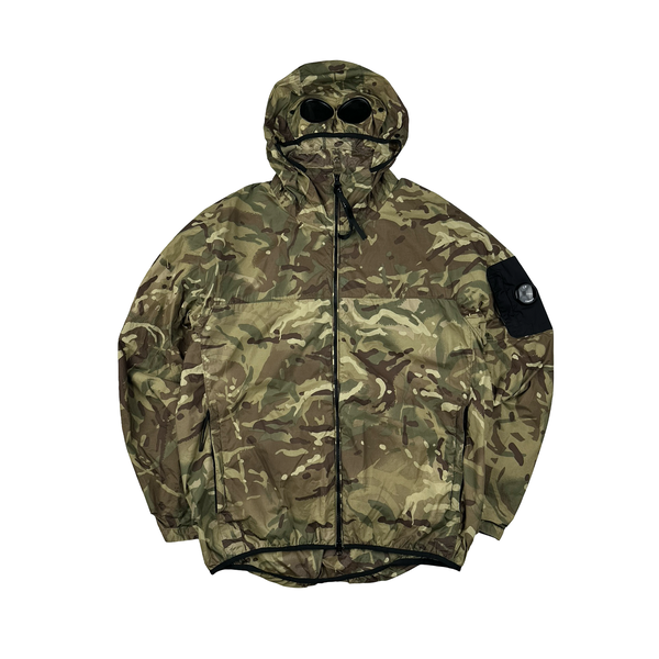 CP Company Re Print Camo Goggle Hooded Jacket - 3XL