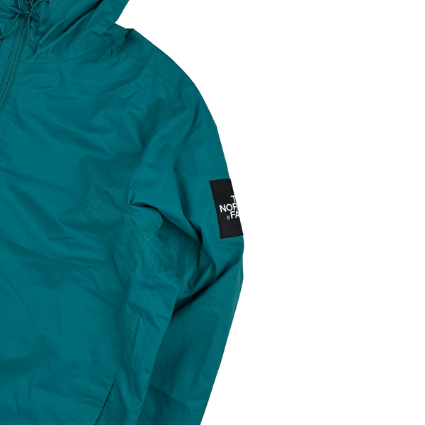 North Face Turquoise Dryvent Waterproof Jacket - Large