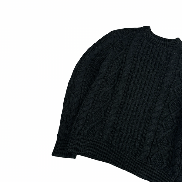 Ralph Lauren Navy Cotton Knit Jumper - Medium