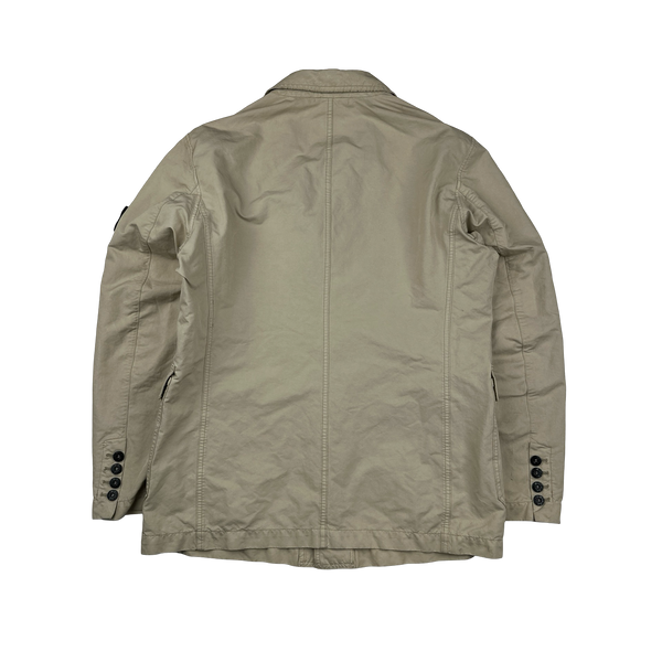 Stone Island 2010 Tan David TC Blazer Jacket - XL