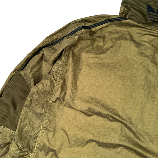 CP Company x Adidas  Khaki Explorer Chrome Goggle Jacket - Large