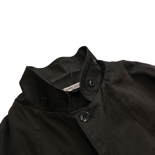 Stone Island 2005 Brown Dutch Rope Cotton Jacket - XXL