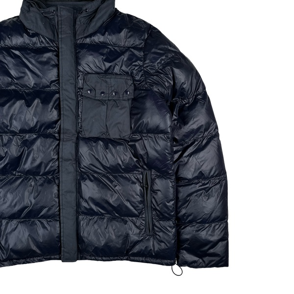 CP Company Navy DD Shell Goggle Jacket - XL