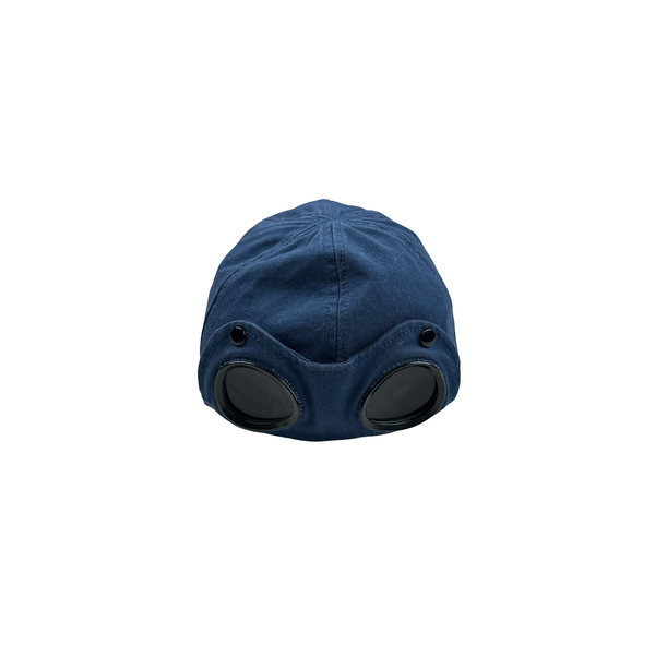 CP Company Navy Goggle Cap - Medium