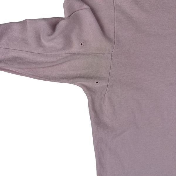 Stone Island 2017 Pink Longsleeve Cotton Top - Small