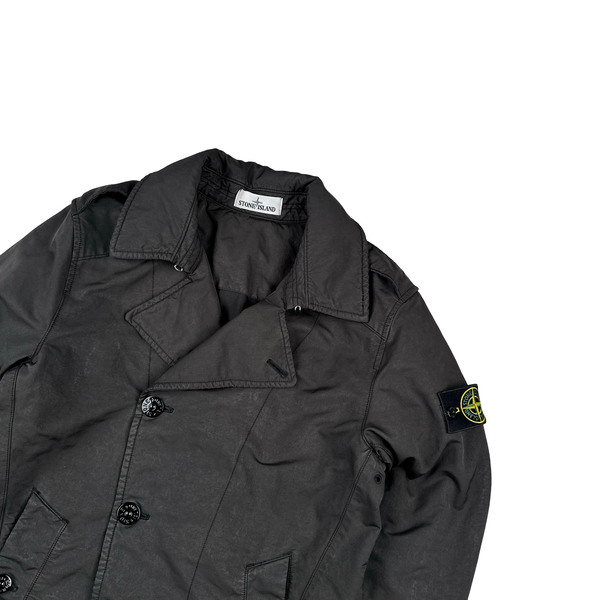 Stone Island 2015 David TC Brown Trench Coat - Small