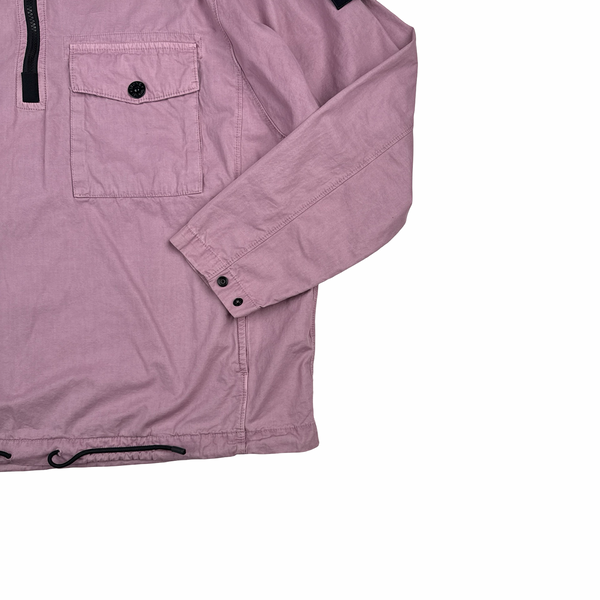 Stone Island 2020 Pink Cotton Smock Pullover - Medium