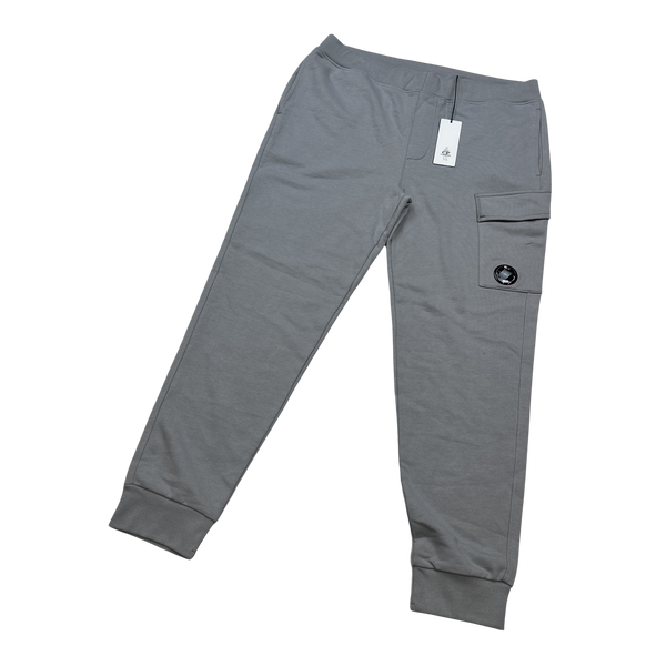 CP Company Stone Grey Lens Viewer Joggers - Large, XL , 3XL