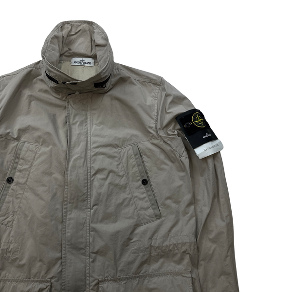 Stone Island 2012 Beige David Light OVD Field Jacket - Large