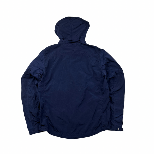 CP Company Navy Chrome Goggle Jacket - Medium