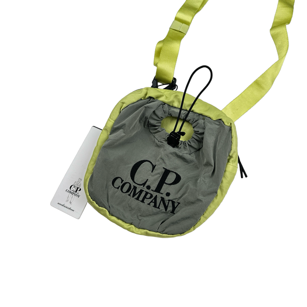 CP Company Junior Spellout Nylon Wallet Drawstring Bag
