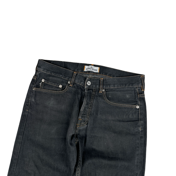 Stone Island 2012 Black RE T Relaxed Jeans - Small