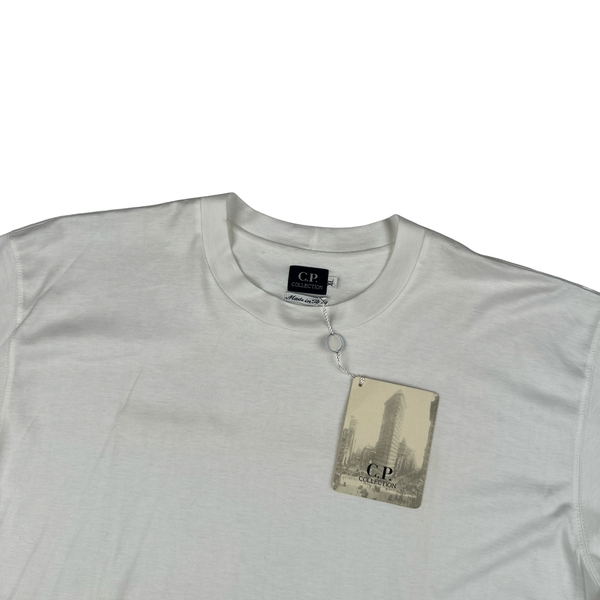 Cp Company 1995 Plain White T Shirt - XL