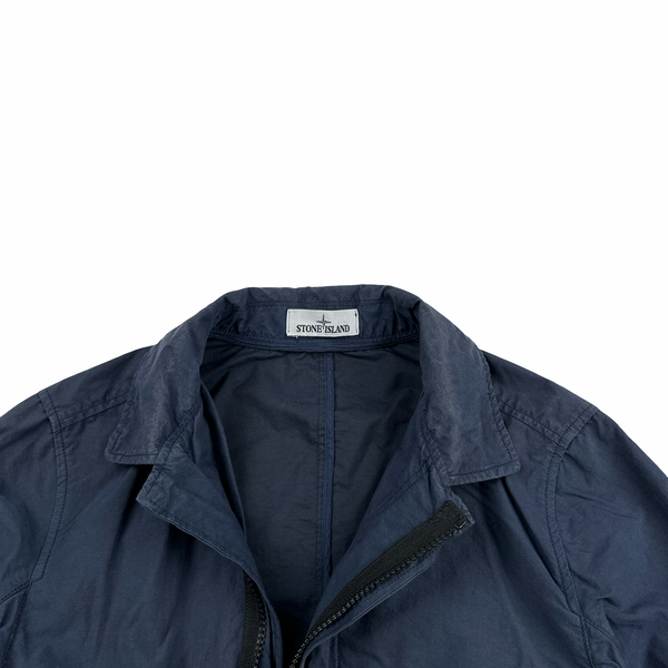 Stone Island Water Repellent Light Cotton Nylon Twill Jacket - Medium