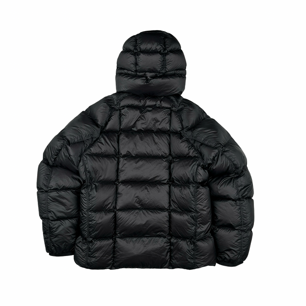 CP Company Black Down Filled DD Shell Lens Viewer Puffer Jacket - XL