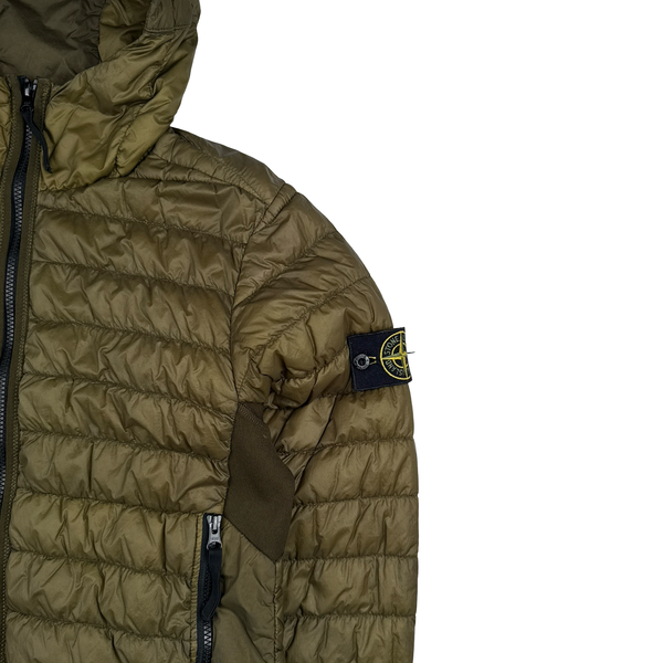 Stone Island 2018 Green Down Filled Puffer - Small