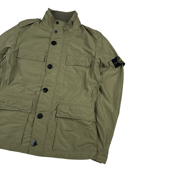 Stone Island 2014 Green Micro Reps Field Jacket - Medium