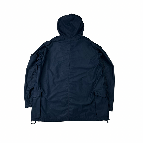 Stone Island 1998 Nylam Hooded Dutch Rope Winter Jacket - Large