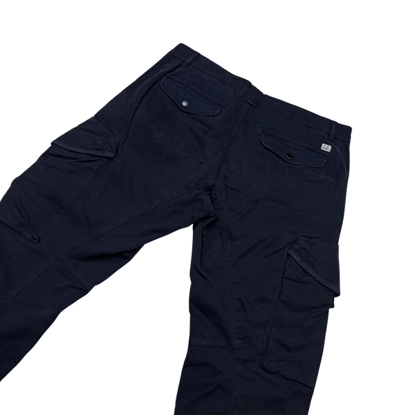 CP Company Navy Lens Viewer Ergonomic Cargos - XS, Medium, Large, XL, XXL, 3XL