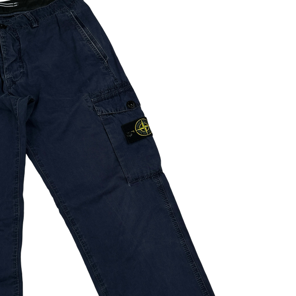 Stone Island 2017 Cotton Navy Cargos - 32"