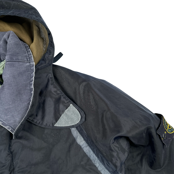 Stone Island Vintage 2001 Monofilament Mesh Dutch Rope Jacket - Large