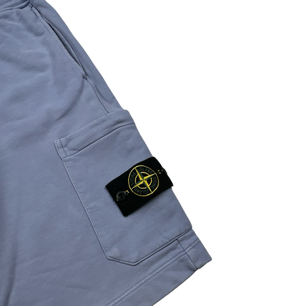Stone Island 2022 Lilac Cotton Shorts - XL