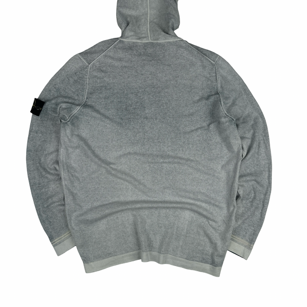 Stone Island Hand Sprayed Pullover Hoodie - Large