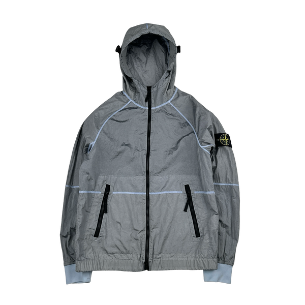 Stone Island 2024 Nylon Metal Watro-TC Regenerated Nylon Econyl Jacket - Small
