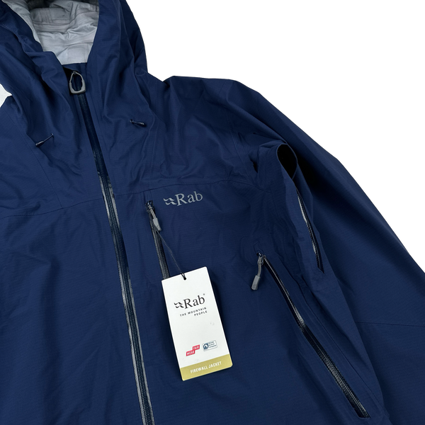 RAB Blue Zipped Firewall Jacket - Medium