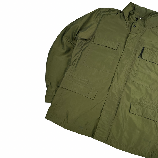 Stone Island 2016 Green Micro Reps Multi Pocket Field Jacket - 3XL