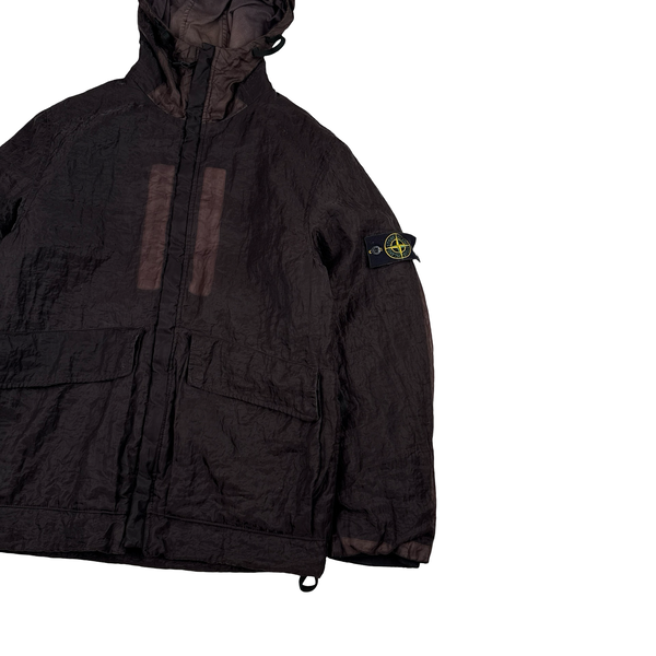 Stone Island 2001 Red Monofilament Mesh Jacket - Medium