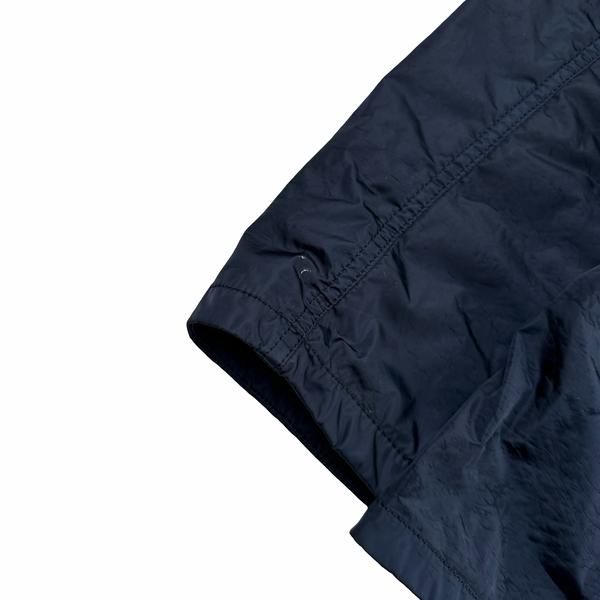Stone Island 2015 Navy Lamy Flock Thick Nylon Jacket - XXL
