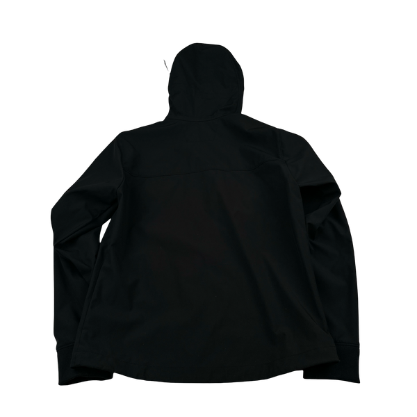 CP Company Black Soft Shell Goggle Jacket - Medium