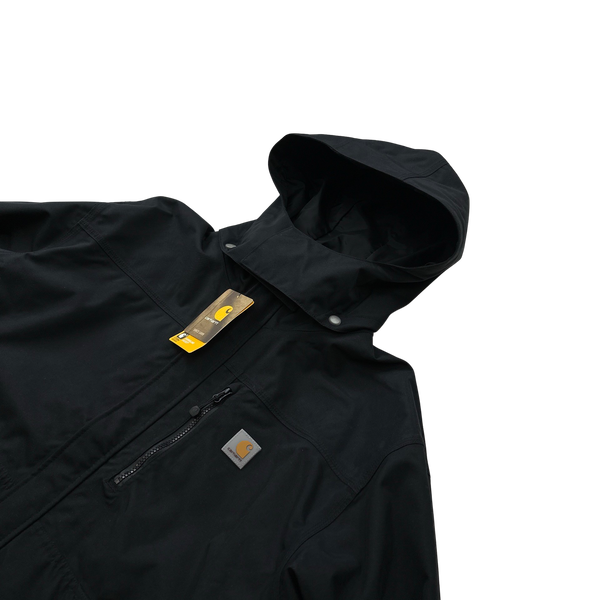 Carhartt Black Shoreline Hooded Jacket - XXL