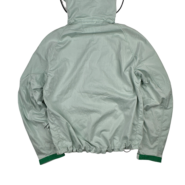 CP Company Mint Green Raso-CP Zipped Goggle Jacket - Small