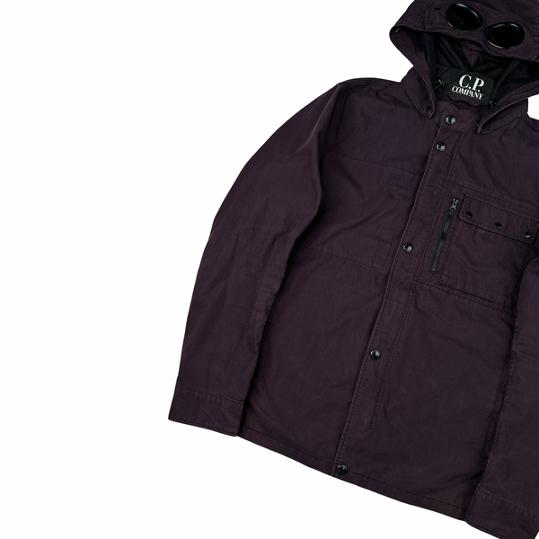 CP Company 50 Fili Purple Goggle Jacket - XL
