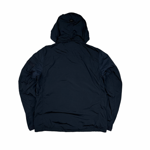 CP Company Navy Chrome Goggle Jacket - Medium
