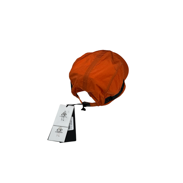 CP Company Orange Neck Flap Neck Chrome R Cap