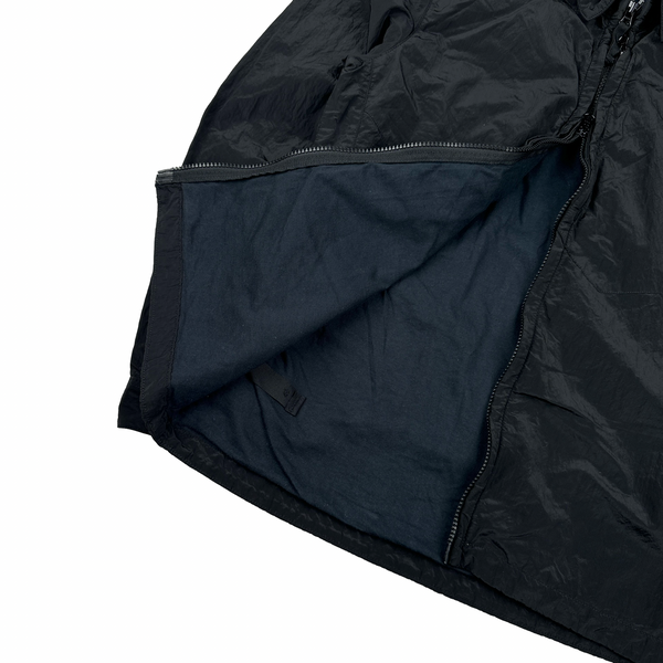 Stone Island 2016 Black Nylon Metal Cotton Lined Overshirt - Small